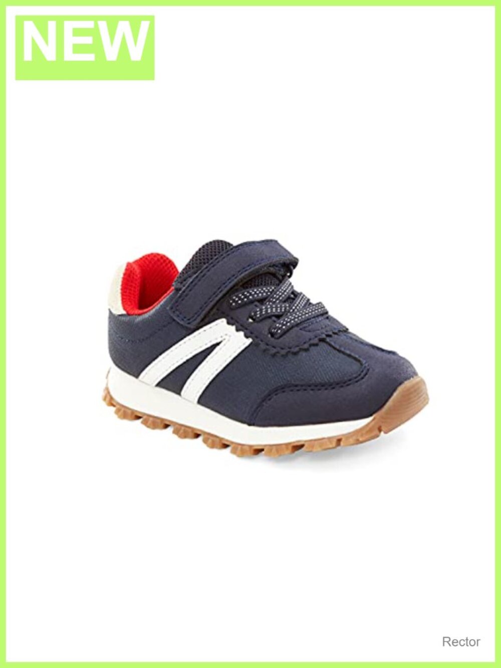 Kids Unisex Athletic Sneakers Retro Hook & Loop No-Tie Comfortable Playground